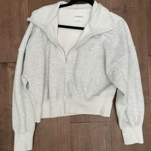 ABERCROMBIE Essentials Sunday Half-Zip